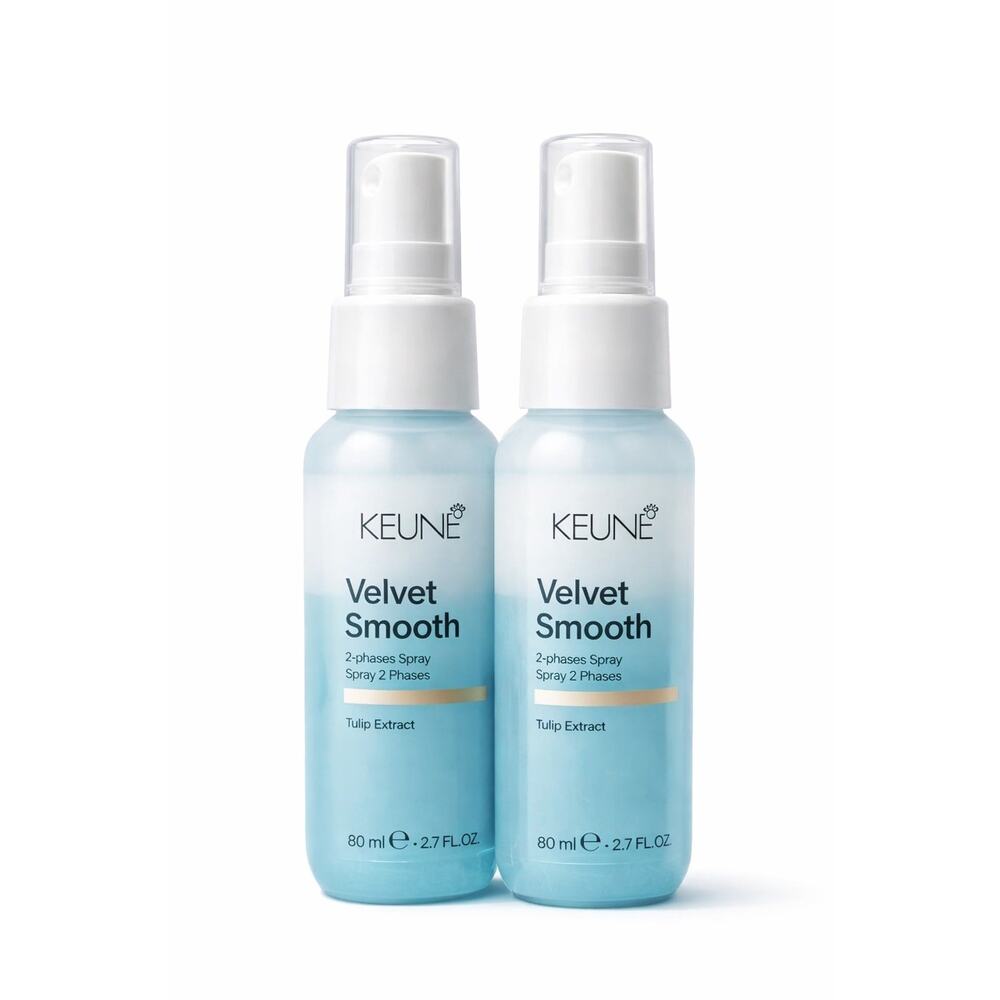 Keune Velvet Smooth 2-phases Spray 2.7 fl oz Pack of 2 Free Shipping